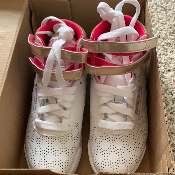 Reebok Other - Girls Size 11 Reebok High Tops - Brand New